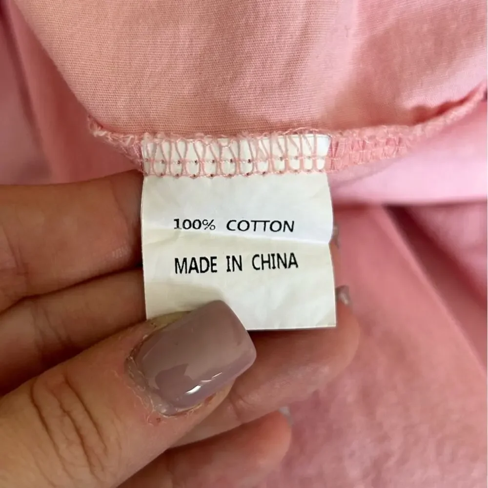 Dollcake pink long sleeve smocked girls faith dress floral rose sz 8 100% cotton